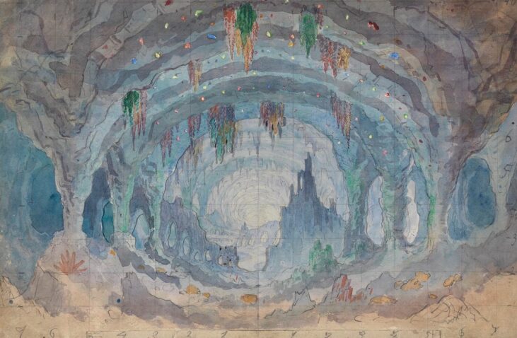 Design for A Blue Grotto – from Yale Center for British Art